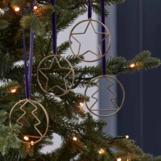 Juleornamenter Guld