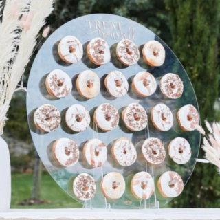 Treat Yourself Akryl Donutvæg Rosaguld