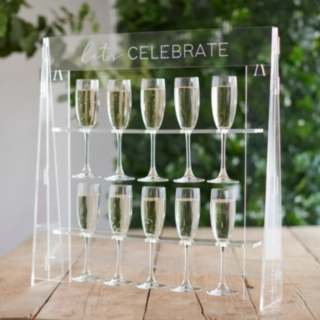 Let's Celebrate Akryl Champagnevæg