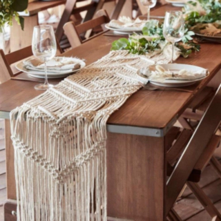 Macramé Bordløber