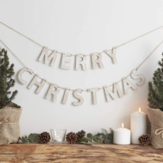Rustic Christmas Træ Guirlande