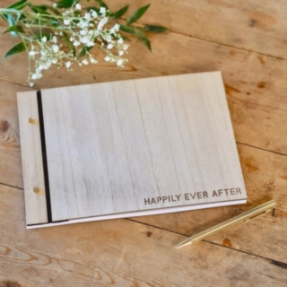 Happily Ever After Bryllups Gæstebog Træ
