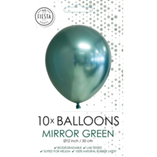 Krom Latexballoner Grøn