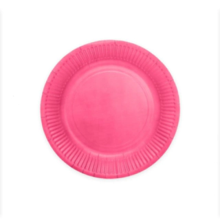 Middagstallerkener Hot Pink