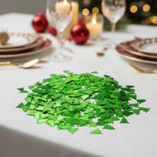 Juletræ Konfetti Grøn