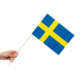 Sverige Flag På Pinde