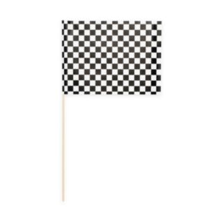 Racer Flag På Pinde