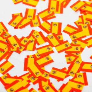 Spanien Flag Konfetti