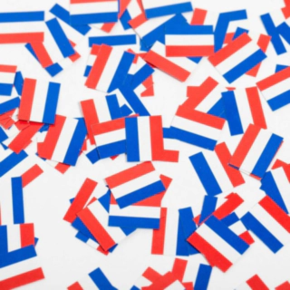 Frankrig Flag Konfetti