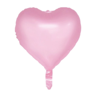 Hjerte Folieballon Lyserød