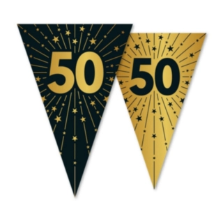 50 Års Golden Celebrations Vimpelguirlande