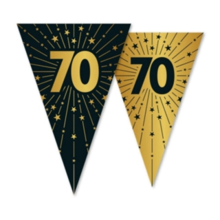 70 Års Golden Celebrations Vimpelguirlande