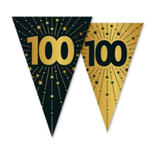 100 Års Golden Celebrations Vimpelguirlande