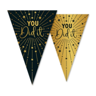 You Did It Golden Celebrations Vimpelguirlande