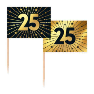 25 Års Golden Celebrations Kagepinde
