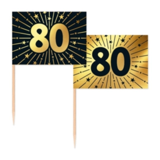 80 Års Golden Celebrations Kagepinde