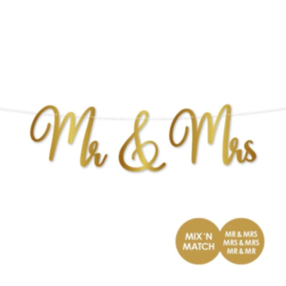 Mr & Mrs Guirlande Guld