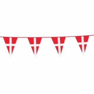 Dannebrog Vimpel Flagguirlande