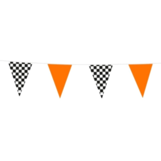 Ternet Vimpelguirlande Orange