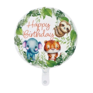 Jungle Happy Birthday Folieballon