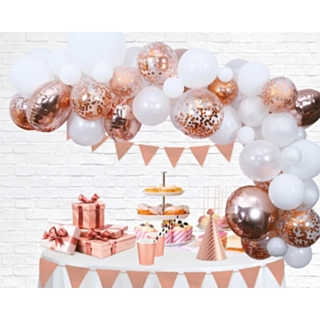 Ballonbue DIY Rosaguld