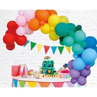 Ballonbue DIY Regnbue