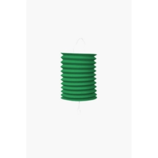 Cylinder Papirlanterne Grøn