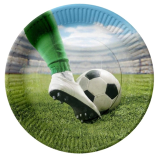 Fodbold Paptallerkener