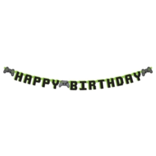 Gaming Happy Birthday Guirlande