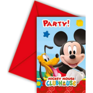 Mickeys Klubhus® Invitationer