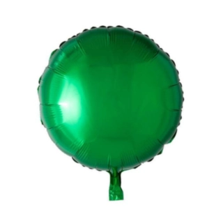 Rund Folieballon Grøn