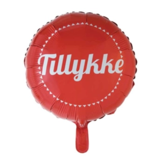 Tillykke Folieballon