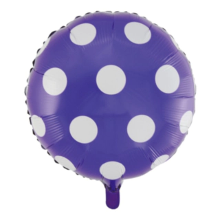 Prikket Folieballon Lilla