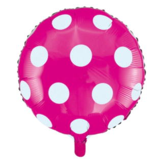 Prikket Folieballon Pink