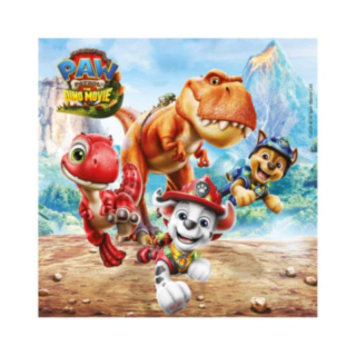 Paw Patrol® Dino Movie Servietter