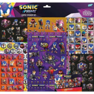 Sonic Prime® Klistermærkesæt