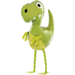 Sød Tyrannosaurus Folieballon Grøn