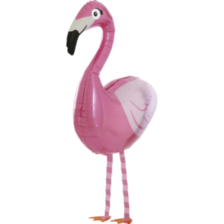 Tropisk Flamingo Folieballon