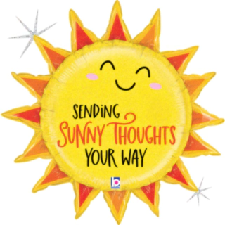 Sunny Thoughts Sol Folieballon