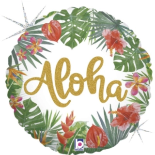 Tropisk Aloha Folieballon