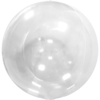 Transparent Rund Ballon Klar Uden Ventil
