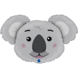 Koala Hoved Folieballon