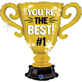 Trofæ You're The Best Folieballon