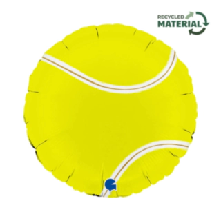 Tennisbold Folieballon Gul