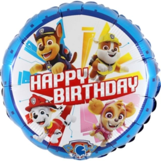 Paw Patrol® Happy Birthday Folieballon