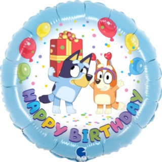 Bluey® Happy Birthday Folieballon