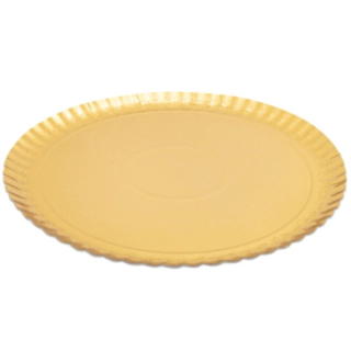 Runde Serveringsfade Guld