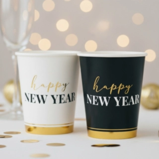 Happy New Year Clock Papkrus