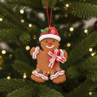 Peberkagemand Juletræspynt