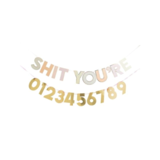 Shit You're Fødselsdag Banner